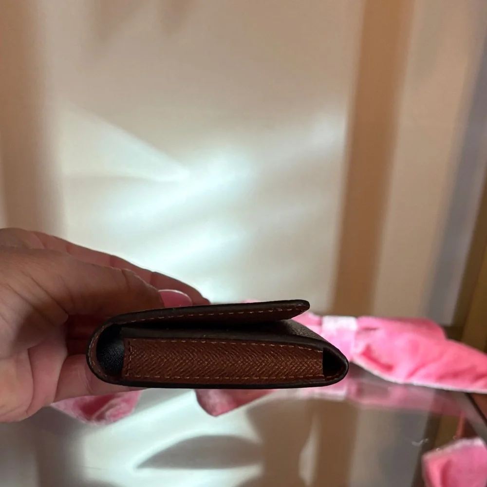 Louis Vuitton Dark Brown Monogram Wallet - Picture 5 of 7